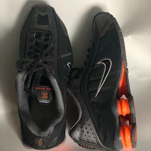 Nike shox r4 anthracite total orange Clearance